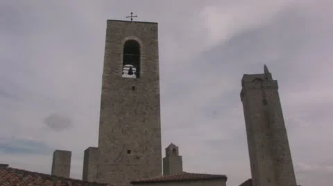 San Gimignano Video stock 14332926