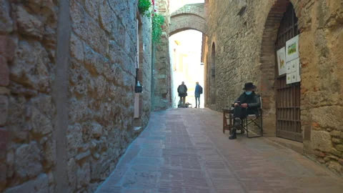 San Gimignano Stock Footage 250086730