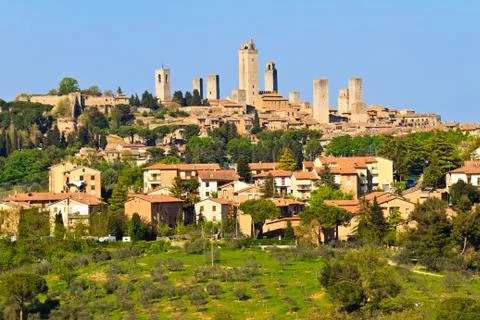 San gimignano Stock Photos