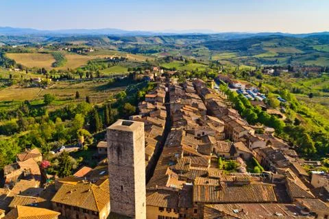 San gimignano Stock Photos