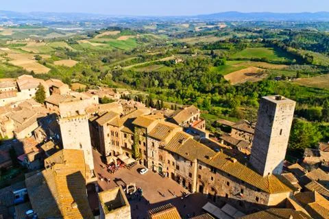 San gimignano Foto stock