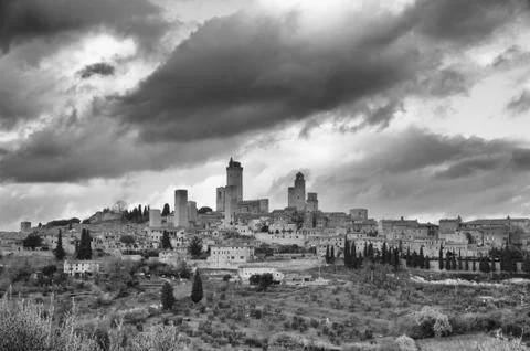 San gimignano Foto stock
