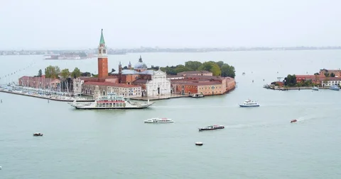 San Giorgio Maggiore Stock Footage 129789687