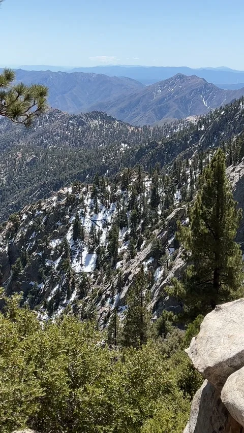 San Jacinto Mountain Range Stock Footage 175841119