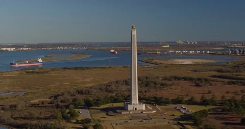 San Jancinto Monument Stock Footage 122489543