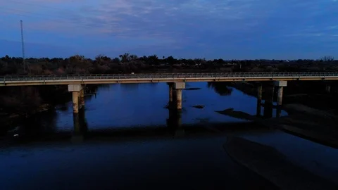San Joaquin River Stock Footage 90387033
