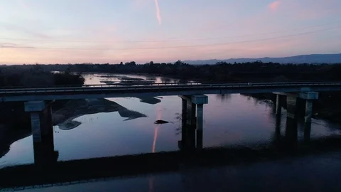 San Joaquin River Stock Footage 90388576