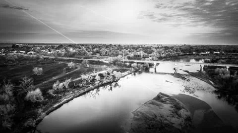 San Joaquin River Foto stock