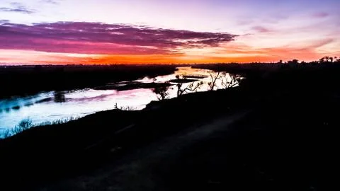 San Joaquin River Stock Photos