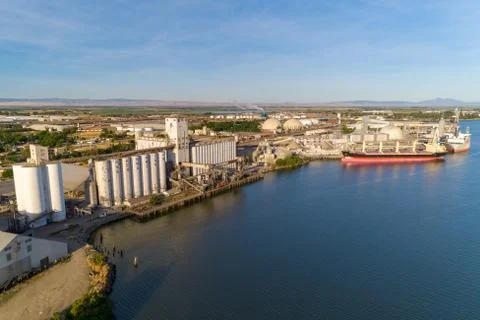 San Joaquin River Foto stock