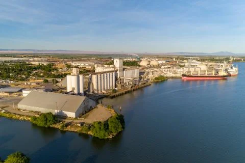 San Joaquin River Foto stock