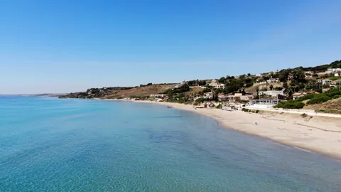 San Marco Beach 1, Sciacca, Sicily. 스톡 동영상 264999300