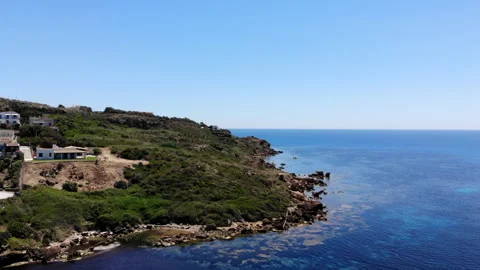 San Marco Beach, Sciacca, Sicily. Video stock 264999489