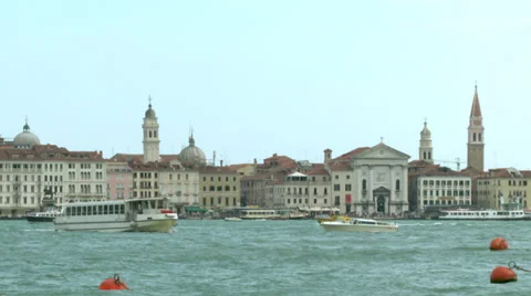 San Marco lagoon 03 Stock Footage 33006232