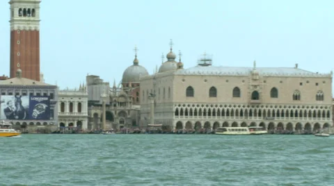 San Marco lagoon 04 Stock Footage 33006451