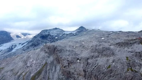 San Marco Pass - Alpine pass. Amazing aerial view of the mountain bends creating Stock Footage 94861753