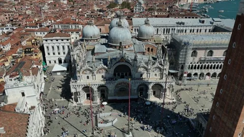 San Marco plaza Video stock 253214568