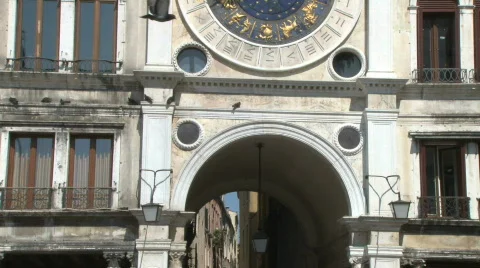 San Marco Saint Mark's Square in Venice, Italy Stock Footage 717432