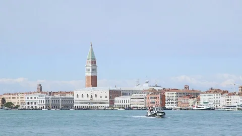 San Marco view, Venice Stock Footage 110860387