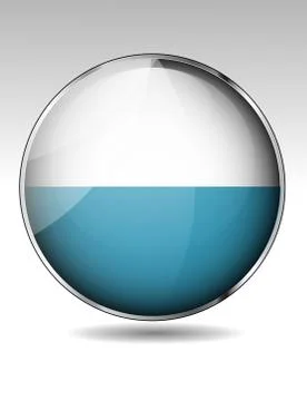 San marino flag button Stock Illustration