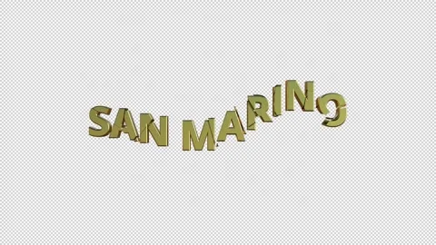 SAN MARINO Stock Footage 307982084