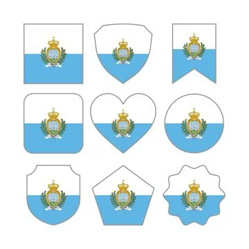 San Marino Stock Illustration