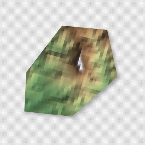 San Marino Rotating 3D Relief Map Seamless Loop, Alpha Channel 4K Stock Footage 340702366