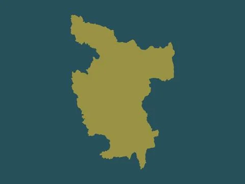 San Martin, Peru. Solid color shape Stock Illustration