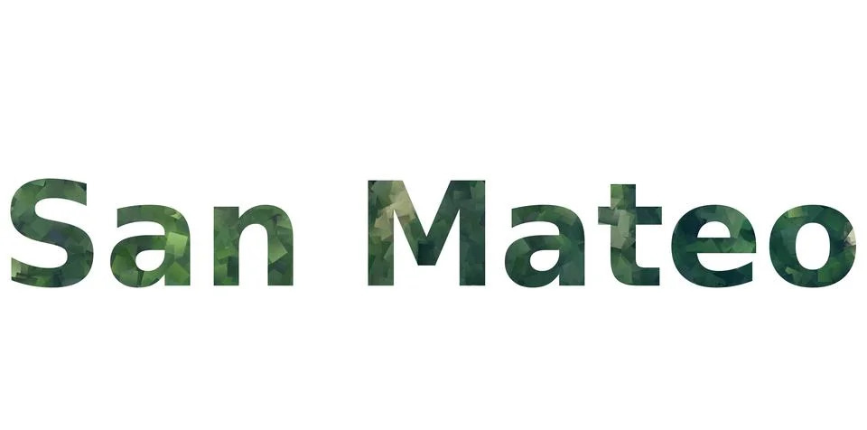 San Mateo Stock Illustration