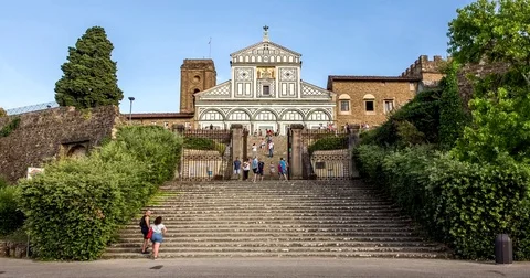 San Miniato al Monte Stock Footage 74284677