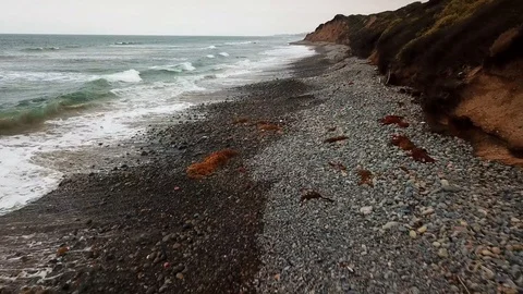 San Onofre Beach Stock Footage 126933082