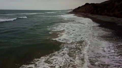 San Onofre Beach Stock Footage 126933103