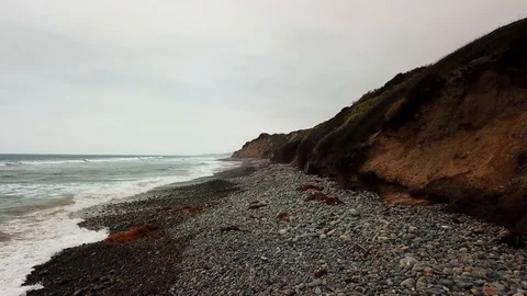 San Onofre Beach Stock Footage 126933135