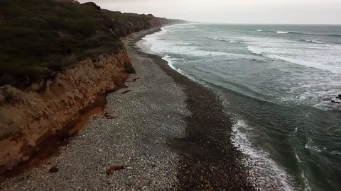 San Onofre Beach Stock Footage 126933285