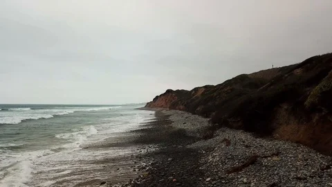San Onofre Beach Stock Footage 126933300