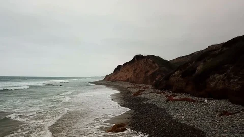 San Onofre Beach Stock Footage 126933390