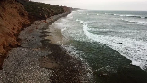 San Onofre Beach Stock Footage 126933500