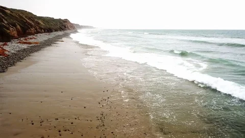 San Onofre Beach Stock Footage 126933566
