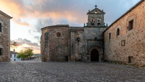 San Pablo monastery in Caceres Stock Photos