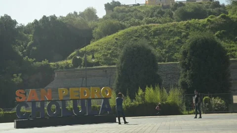 San Pedro Cholula Mexico Stock Footage 137549870