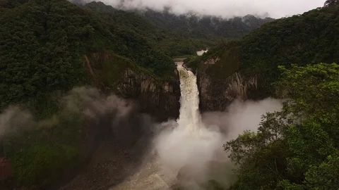 San Rafael Falls Stock-Footage 90309285