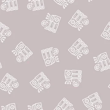San recovery line seamless pattern イラスト素材