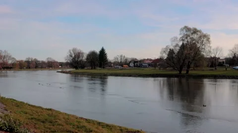 San River Stock Footage 131369288