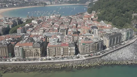 San Sebastian 04 Stock Footage 225184033