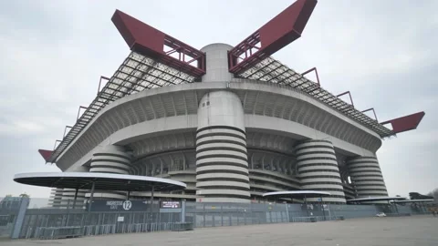 San Siro Stadium, Milan Stock Footage 303806110