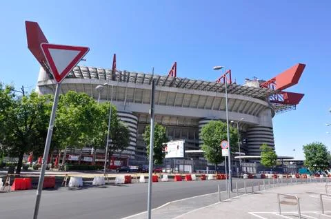 San siro stadium Stock Photos