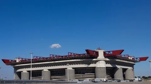 San siro timelapse Video stock 75307273