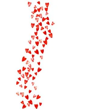 San Valentin Day Pattern. Ornament Voucher For Anniversary. Holi Stock Illustration