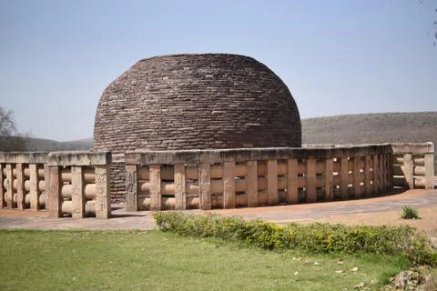 Sanchi monuments, Madhya Pradesh, India Stock Photos