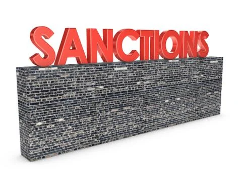 Sanctions Stock Illustration